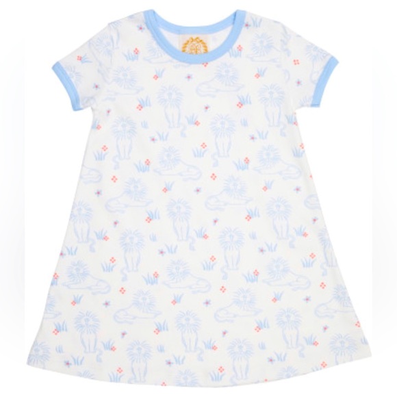 NWT! The Beaufort Bonnet Company Polly Play Dress: Just Lion Around, Size 11 - Picture 1 of 9